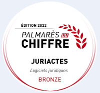 Médaille bronze au palmarès Le Monde du Chiffre 2022